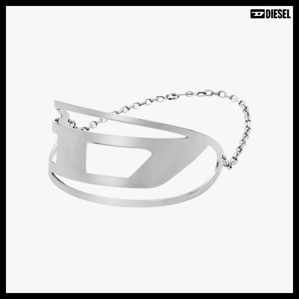 【DIESEL】D Logo Necklace