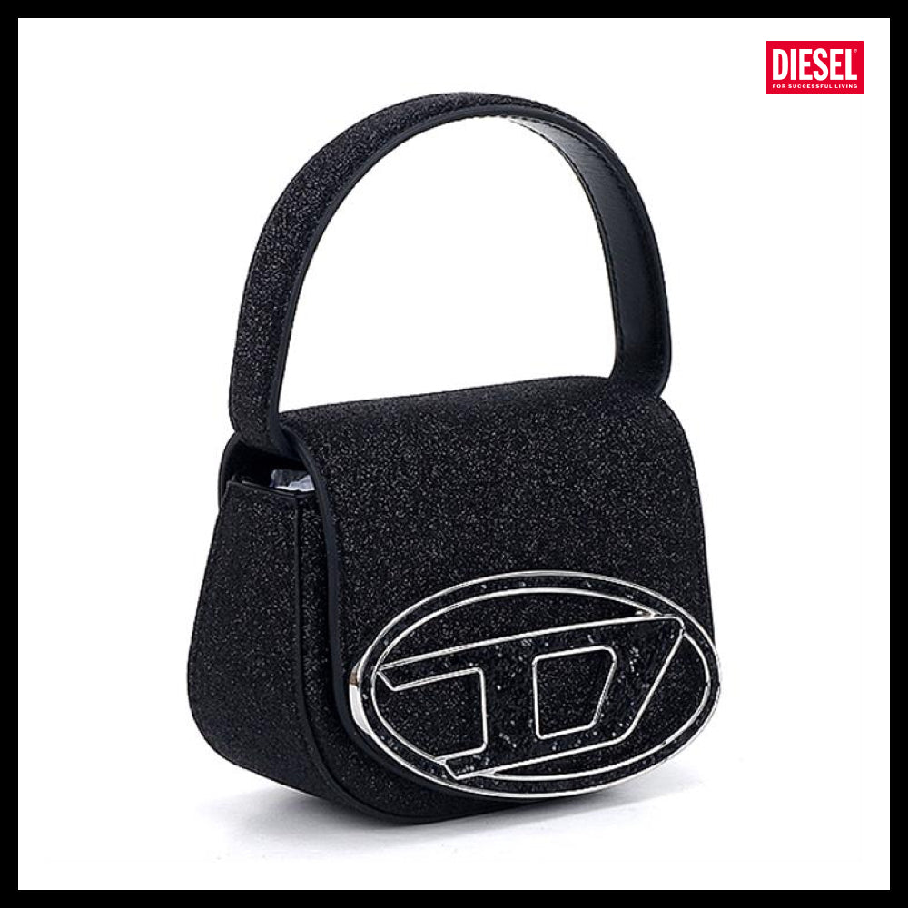【DIESEL】1DR XS Glitter Mini Tote Bag