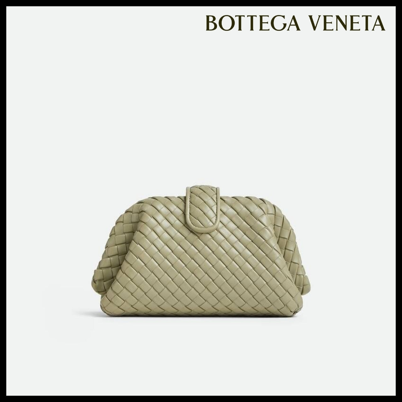 【韓国百貨店 BOTTEGA VENETA】Small Lauren 1980 Clutch Bag