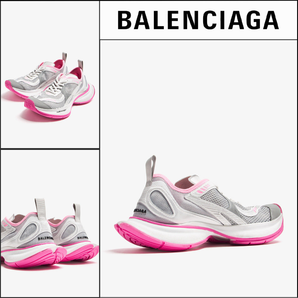 【BALENCIAGA】Circuit Sneaker Grey Mesh Pink