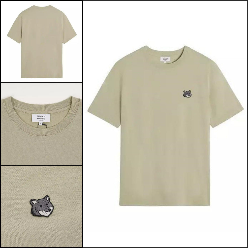 【MAISON KITSUNE】SS26 Men Fox Head Comfort T Shirt