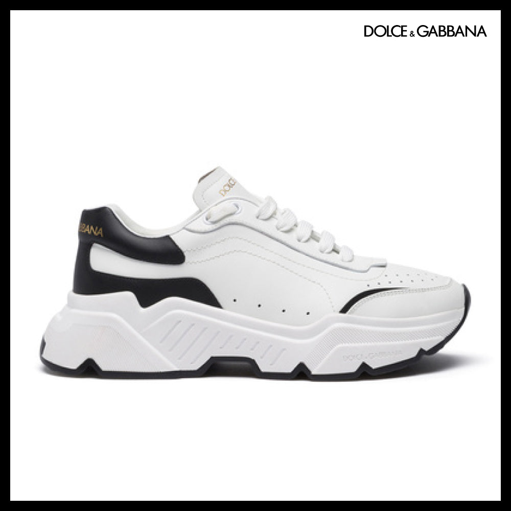 【Dolce & Gabbana】NAPPA LEATHER DAYMASTER SNEAKERS WHITE