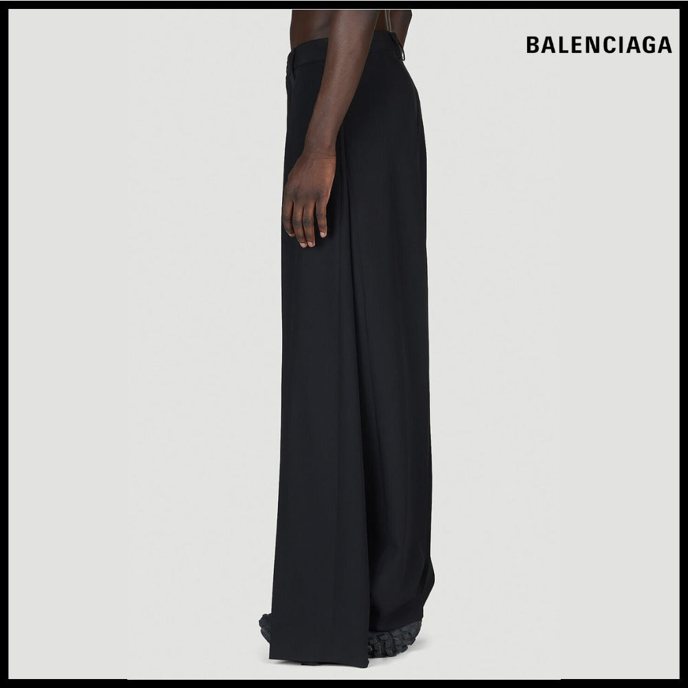【BALENCIAGA】Tailored Double-Front Suit Pants