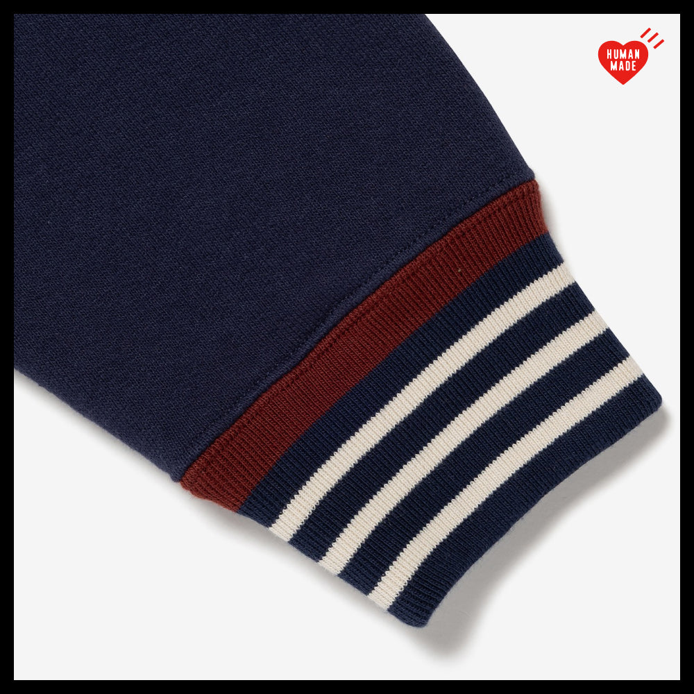 【HUMAN MADE】STRIPED RIB SWEATSHIRT 2 Colors