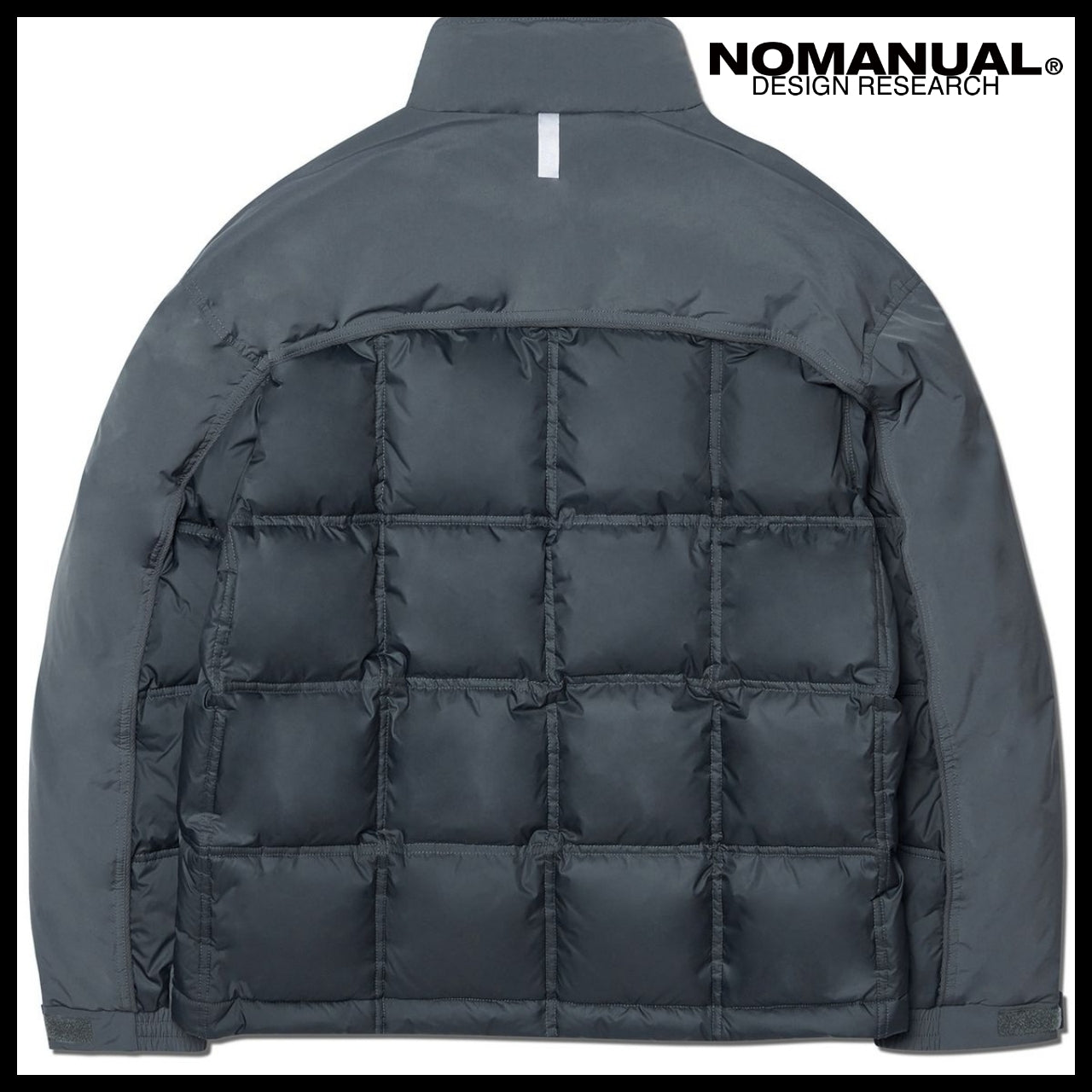 【NOMANUAL】H.T.L nylon down jacket (2 colors)