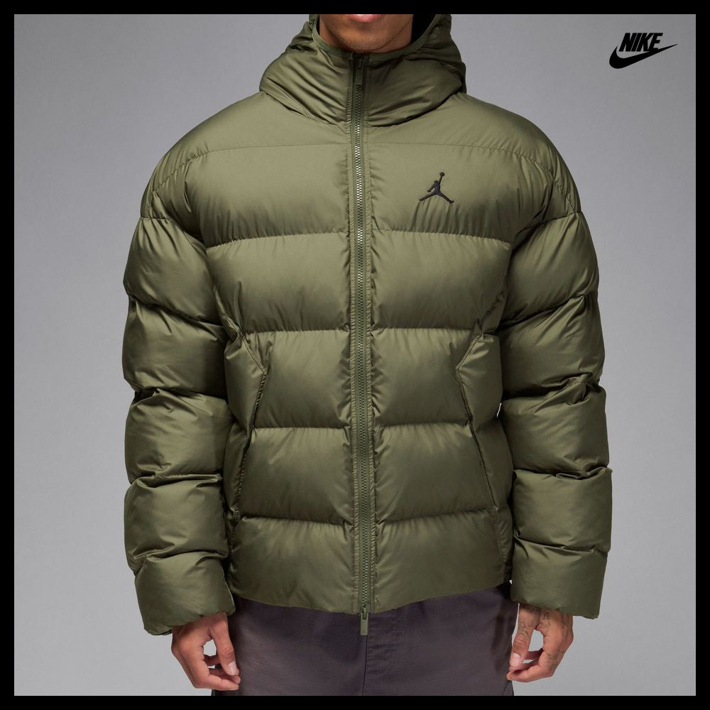 【NIKE】JORDAN Brooklyn Puffer Jacket Medium Olive