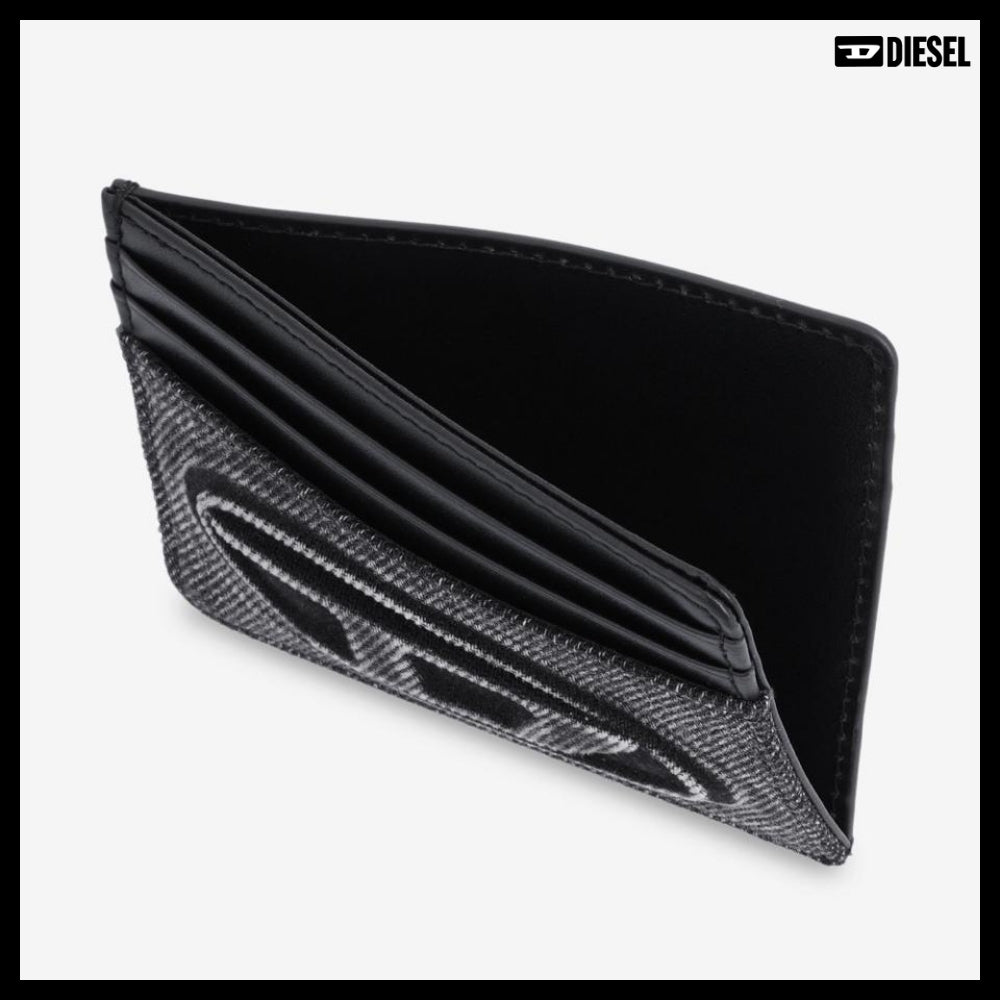 【DIESEL】1DR 2.0 Card Holder Black