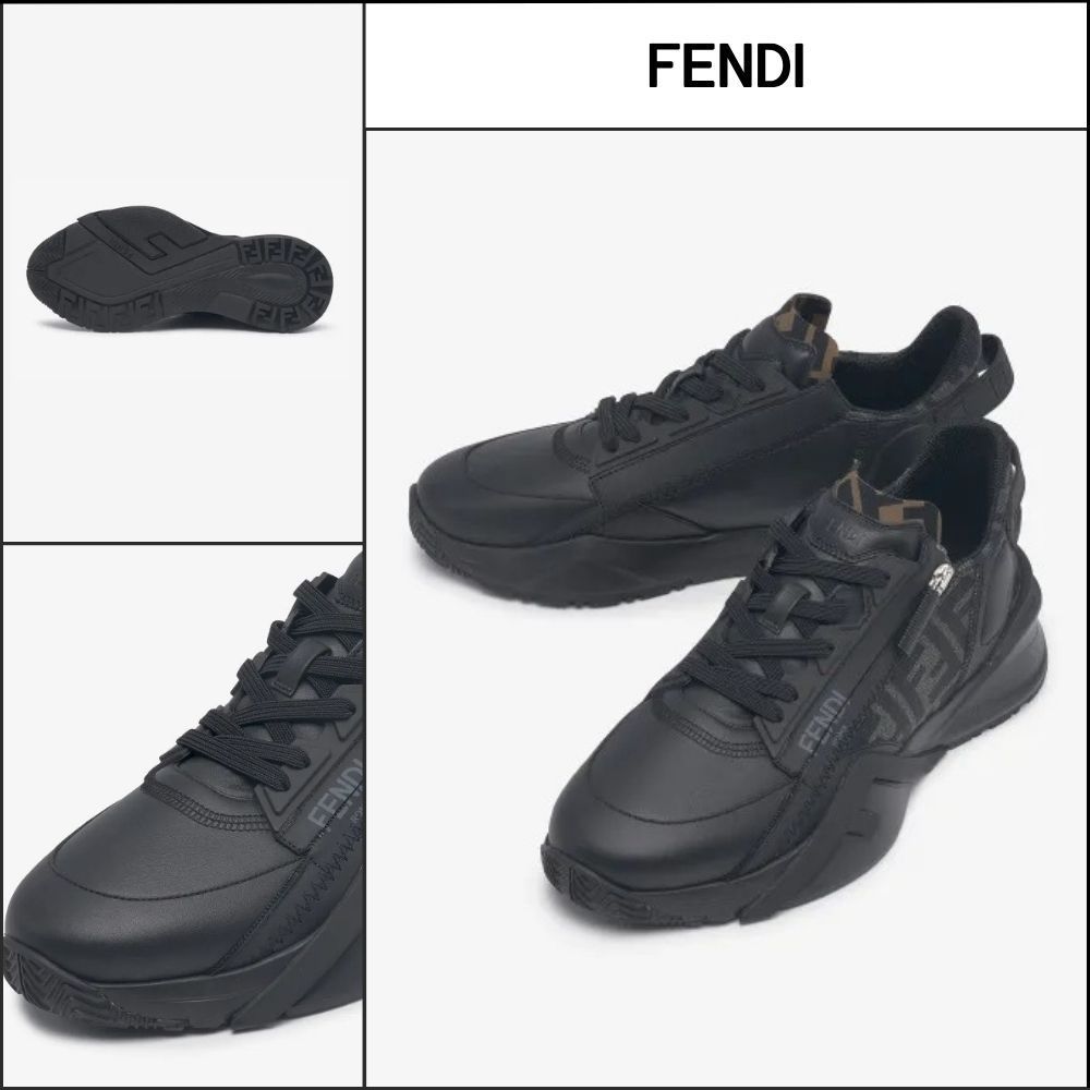 【FENDI】Fendi Flow Sneakers Black