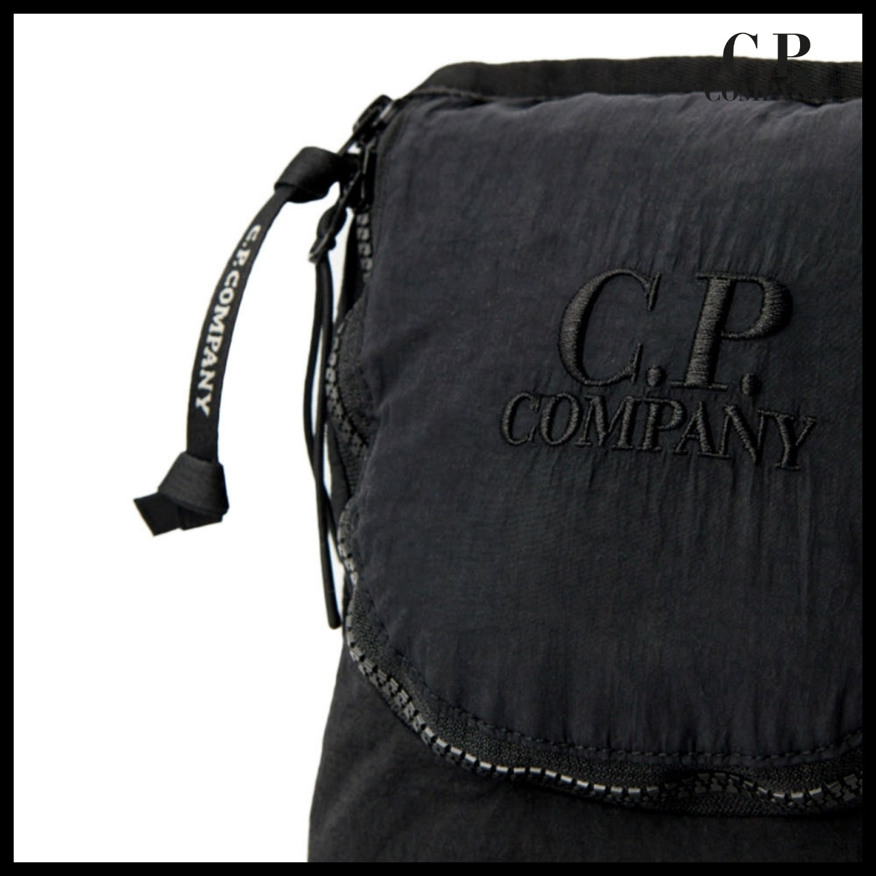 【CP COMPANY】Plain Paper Touch Shoulder Bag
