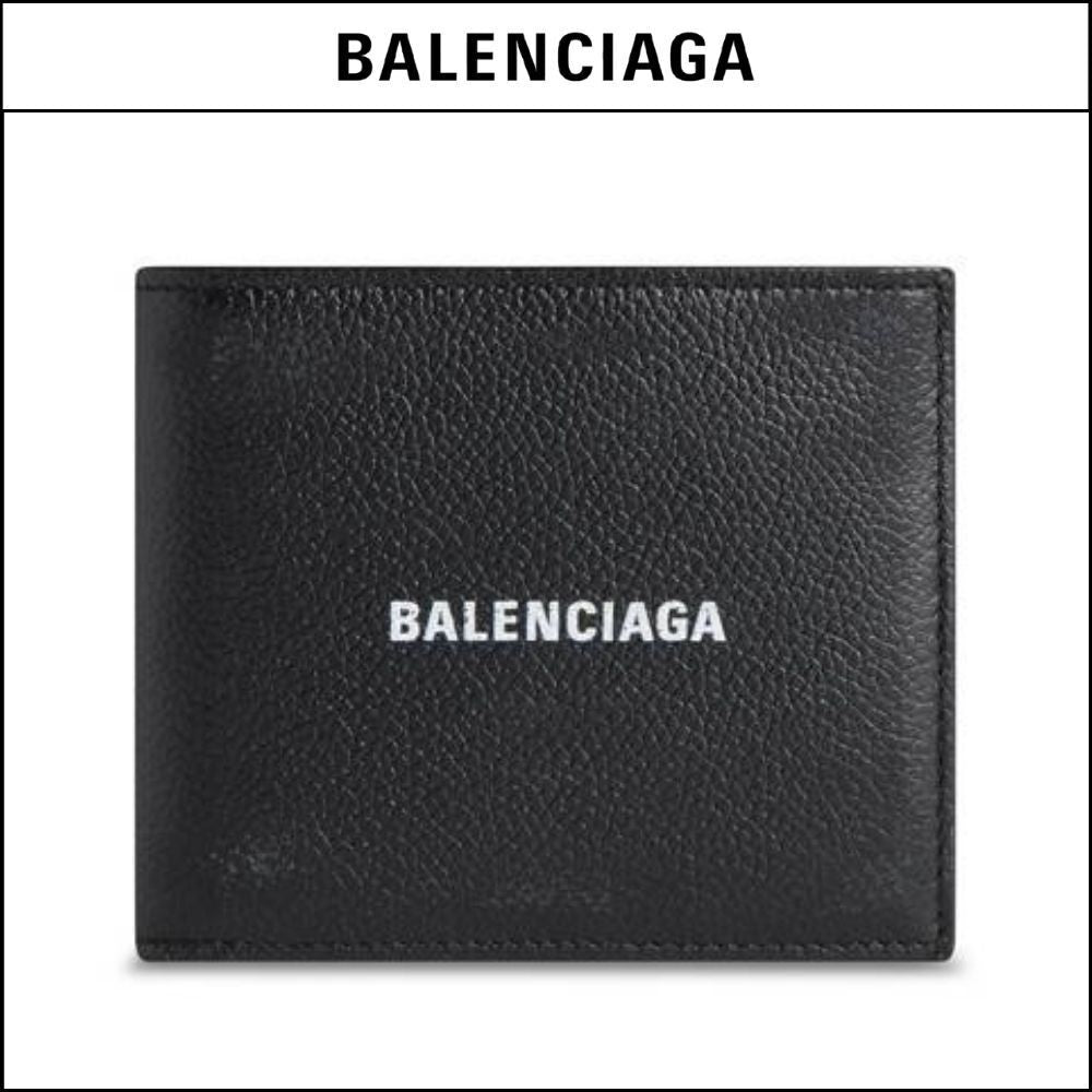【BALENCIAGA】CASH SQUARE FOLDED COIN WALLET USED EFFECT