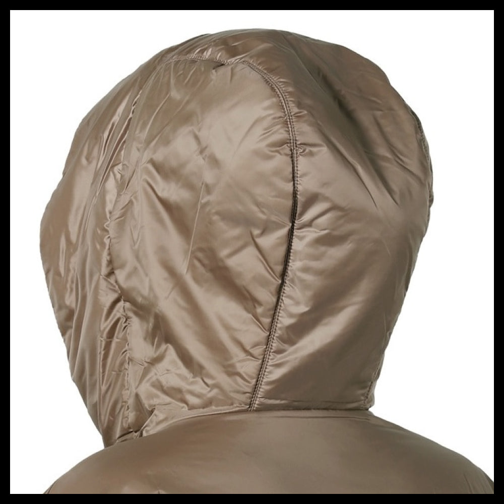【Max Mara】Dalia Hooded Down Jacket Brown
