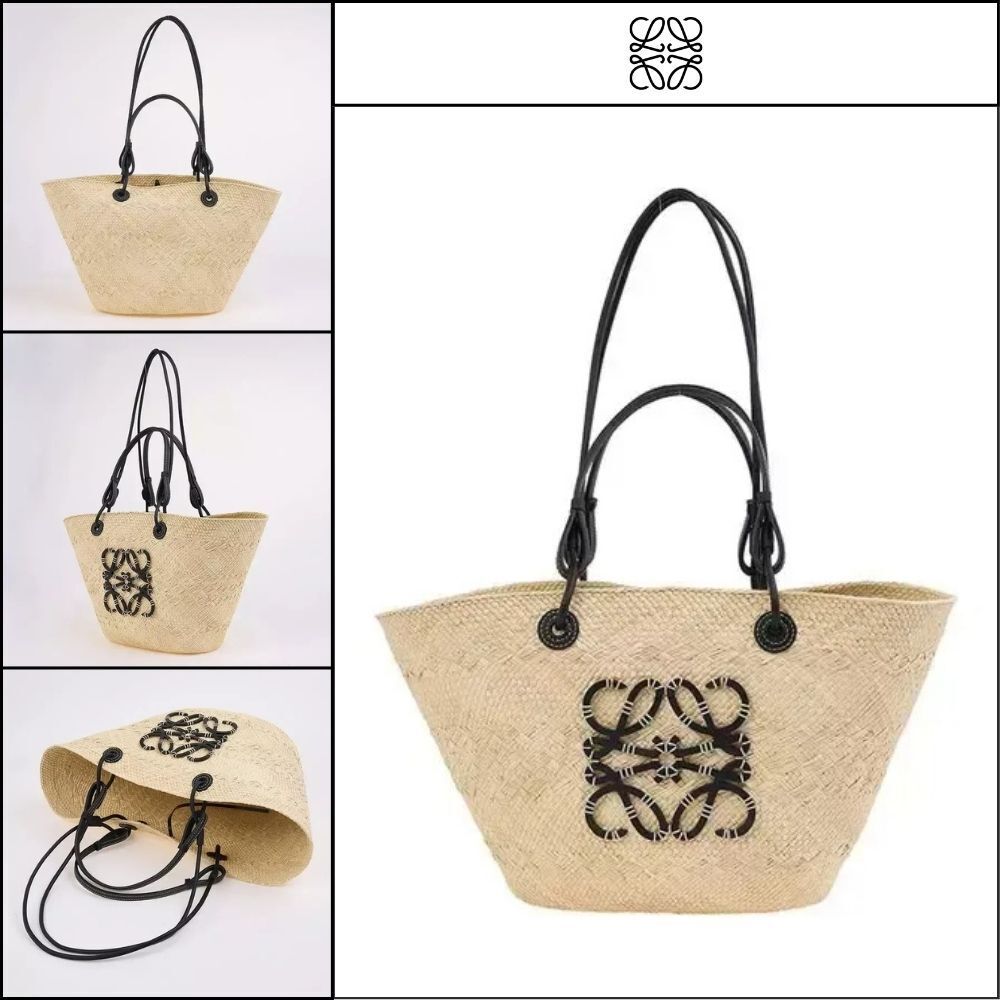 【LOEWE】Women's Anagram Basket Bag M