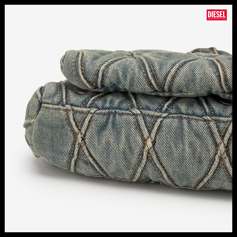 【DIESEL】Charm D S Shoulder Bag - Blue
