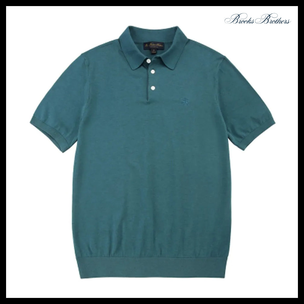 【Brooks Brothers】Cotton Silk Polo Sweater 4Colors