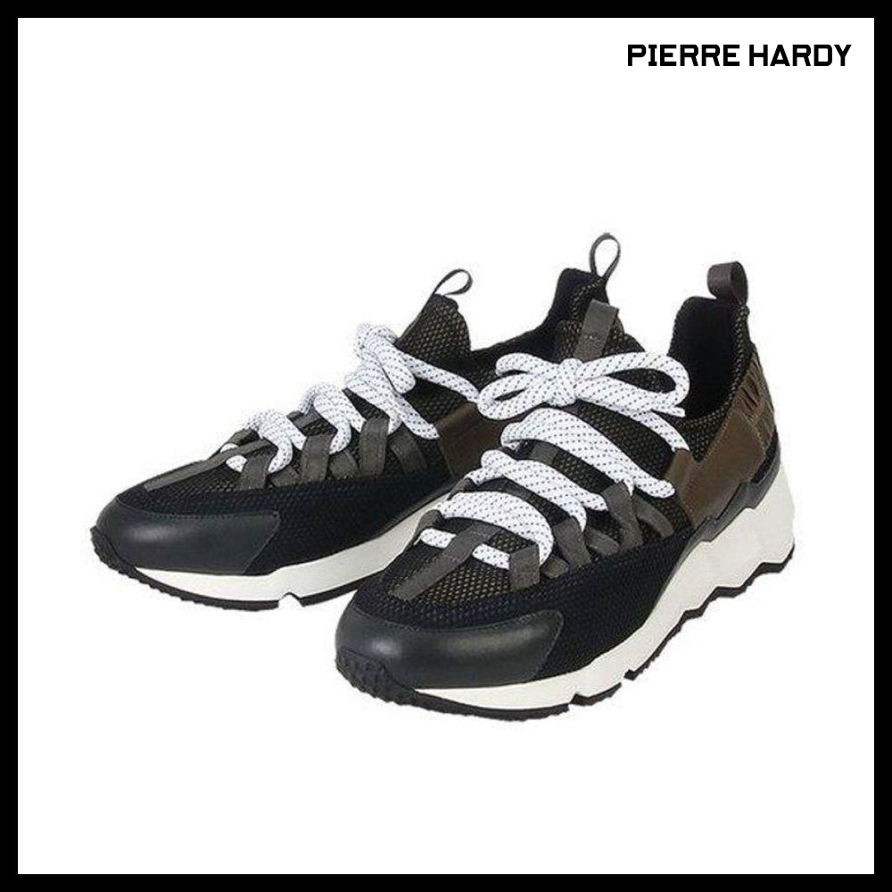 【Pierre Hardy】TREK COMET Sneakers LX01X Grey Kaki