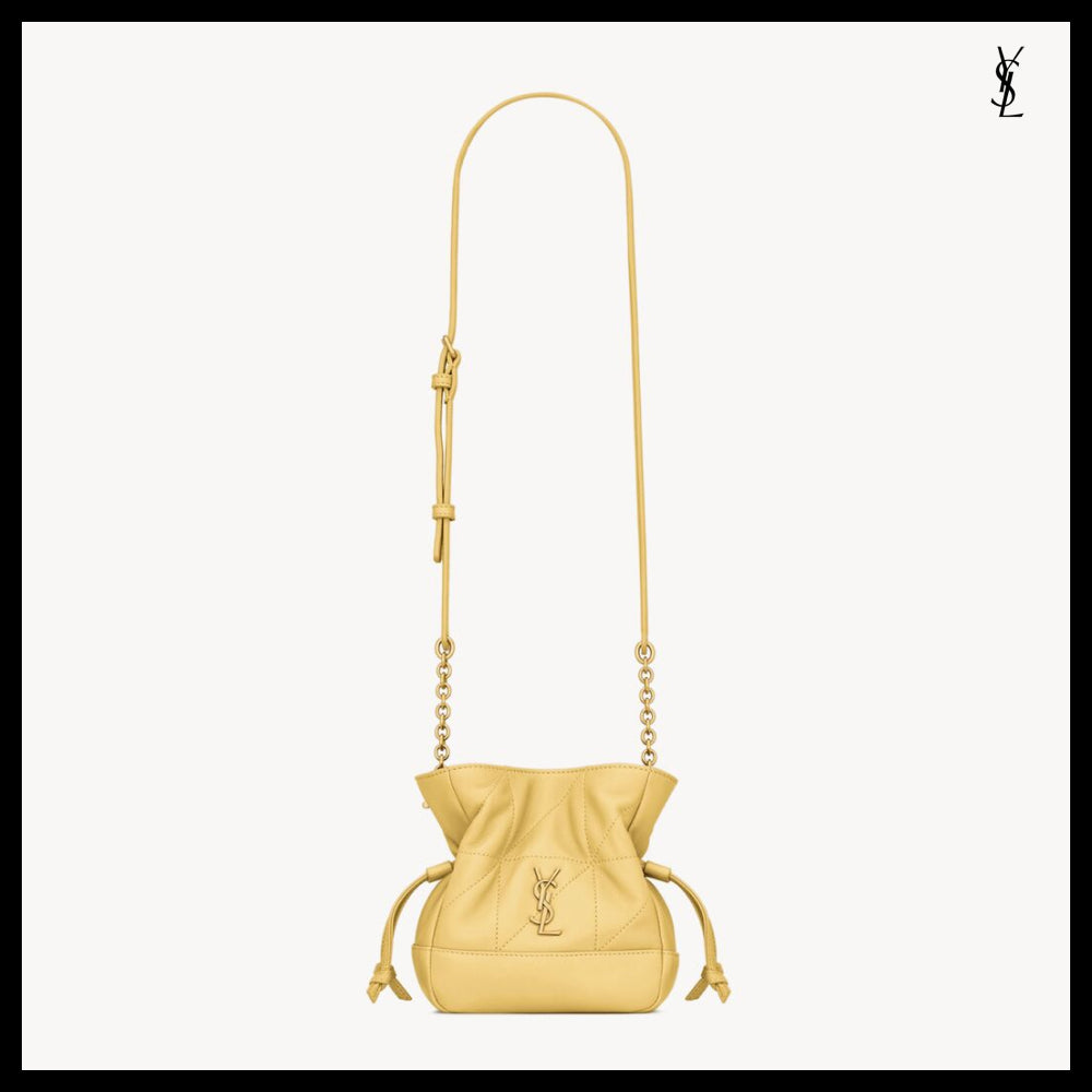 【Saint Laurent】Lambskin JAMIE Mini Shoulder Pouch