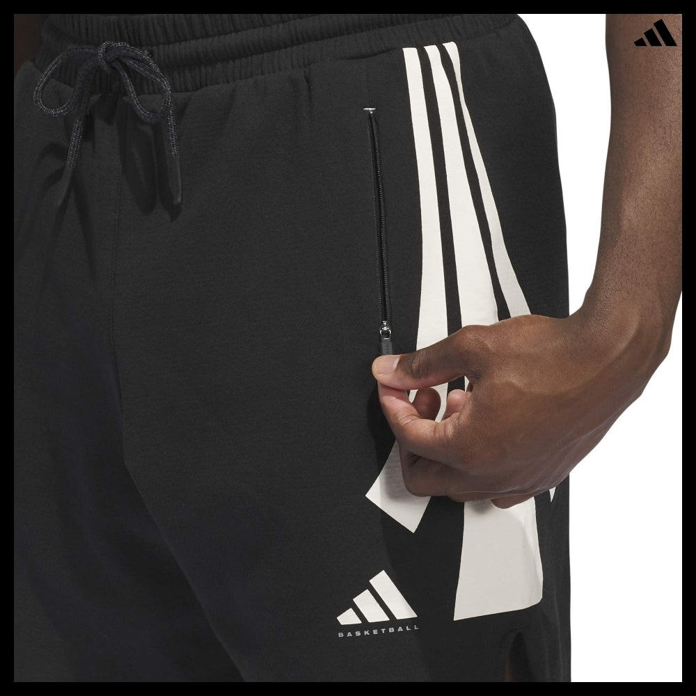 【ADIDAS】 Basketball Spacer Shorts Black