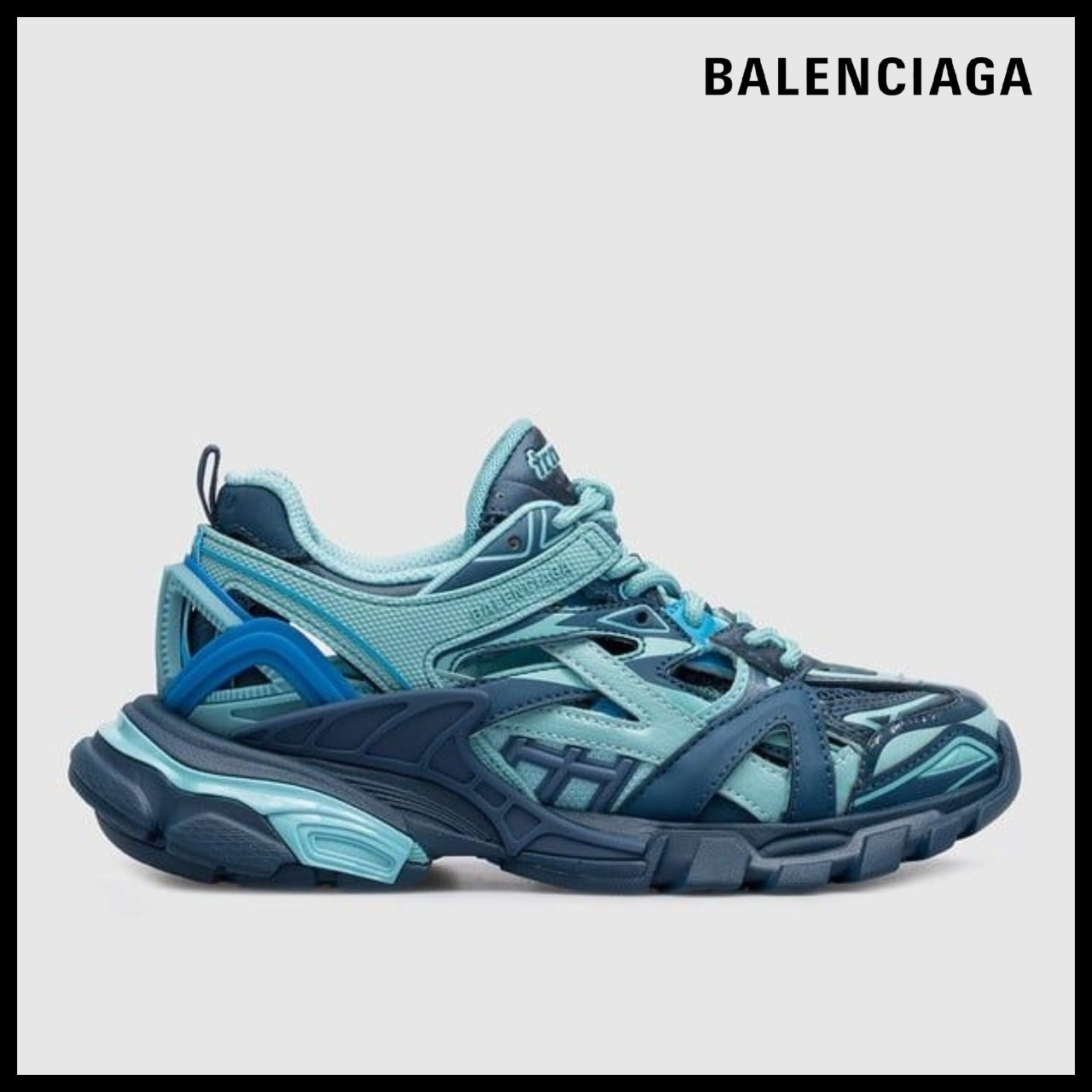 【BALENCIAGA】Track.2 Kids Multicolor Rub NW Blue Mix