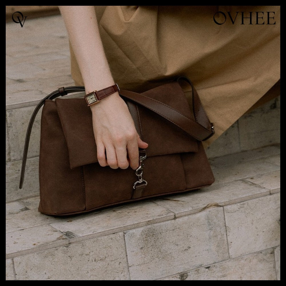 【OVHEE】 CHLOE SUEDE BAG COCOA スエードバック
