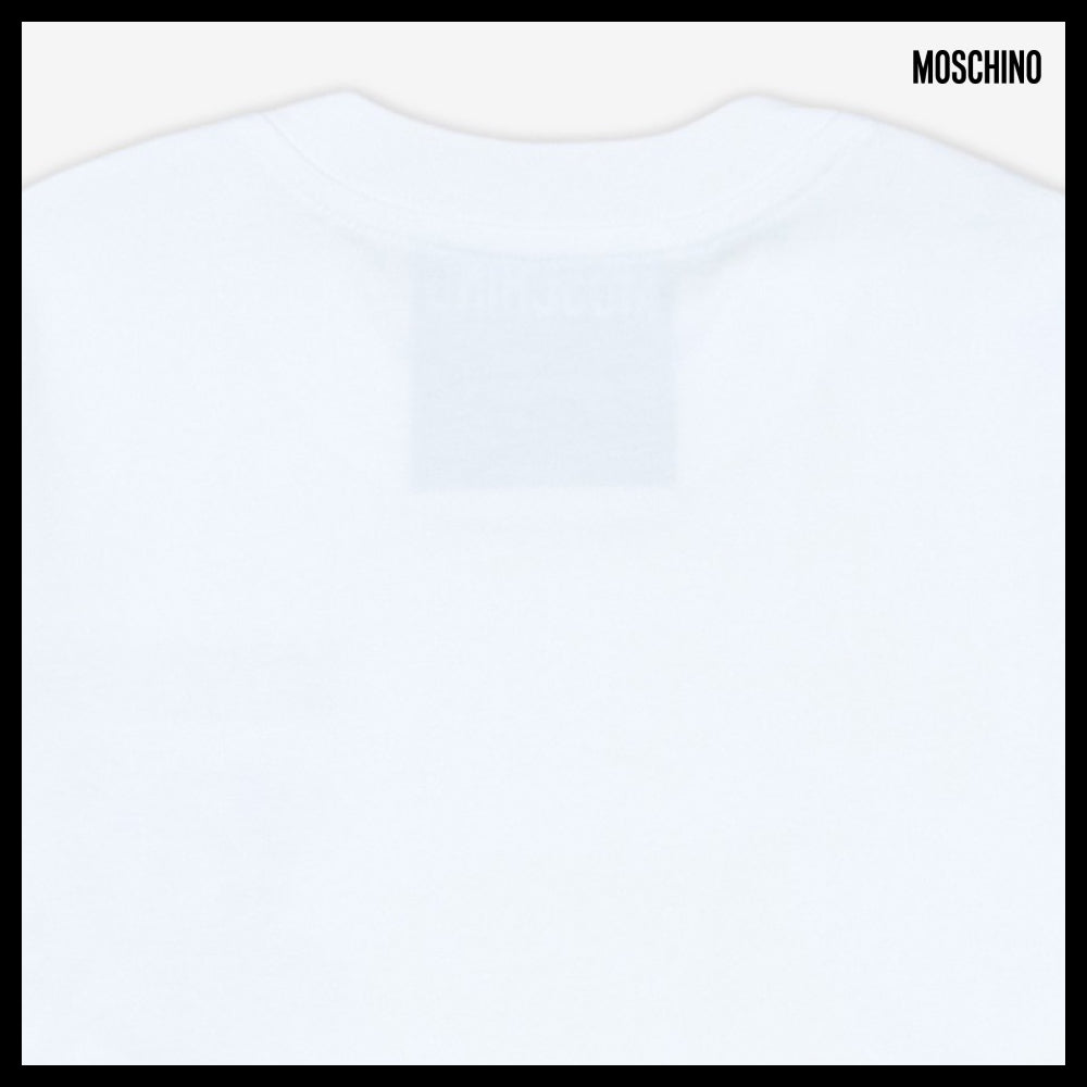 【Moschino】Teddy Bear T Shirt White