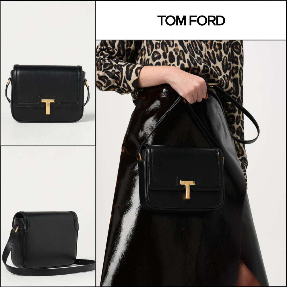 【TOM FORD】SMOOTH LEATHER WALLIS SMALL BAG