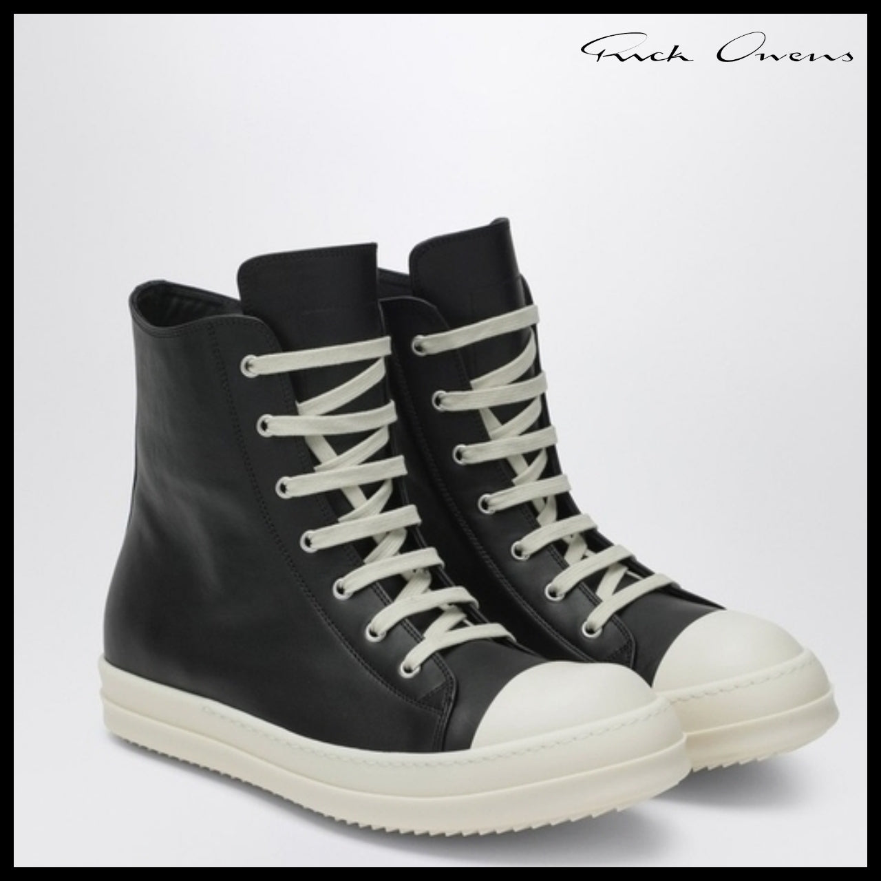 【Rick Owens】High-top sneakers TEMPLE