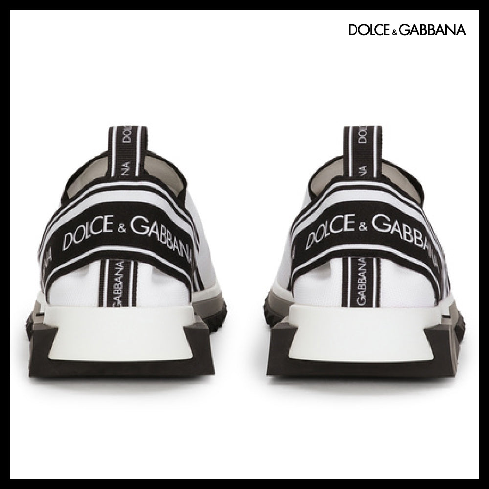 【Dolce & Gabbana】FABRIC SNEAKERS BLACK / WHITE