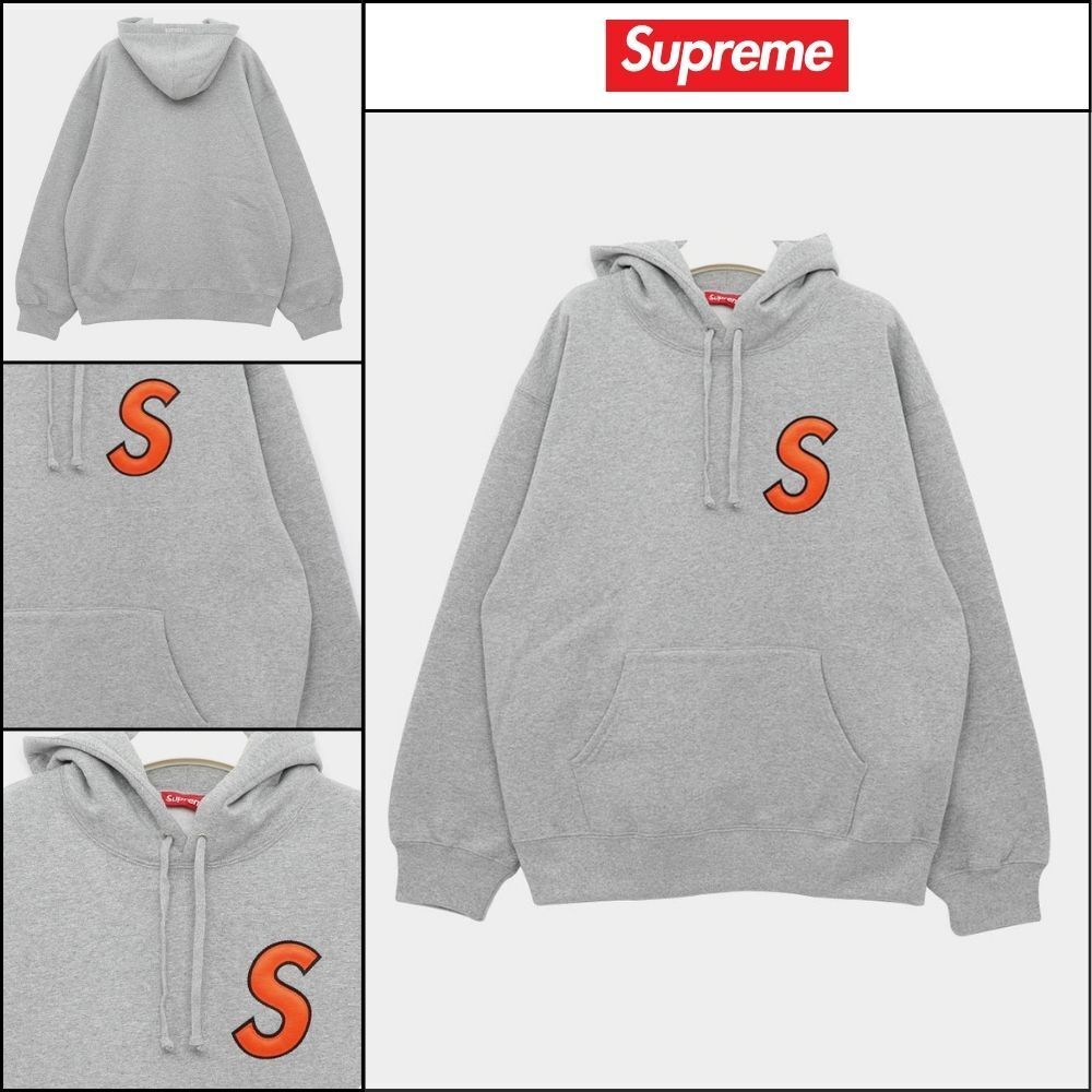 【100%正規品保証 Supreme】S Logo Pocket Sweat Hoodie