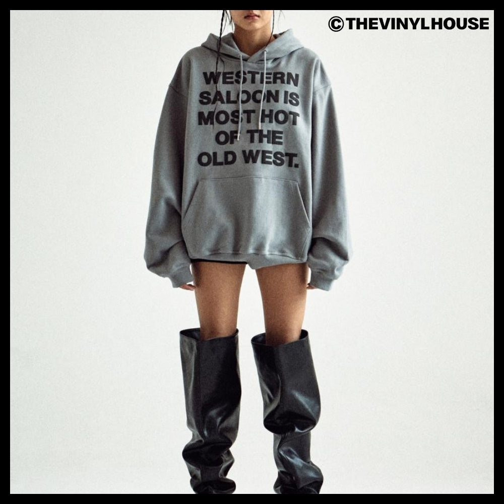 【THEVINYLHOUSE】Typo hoodie (3 colors)