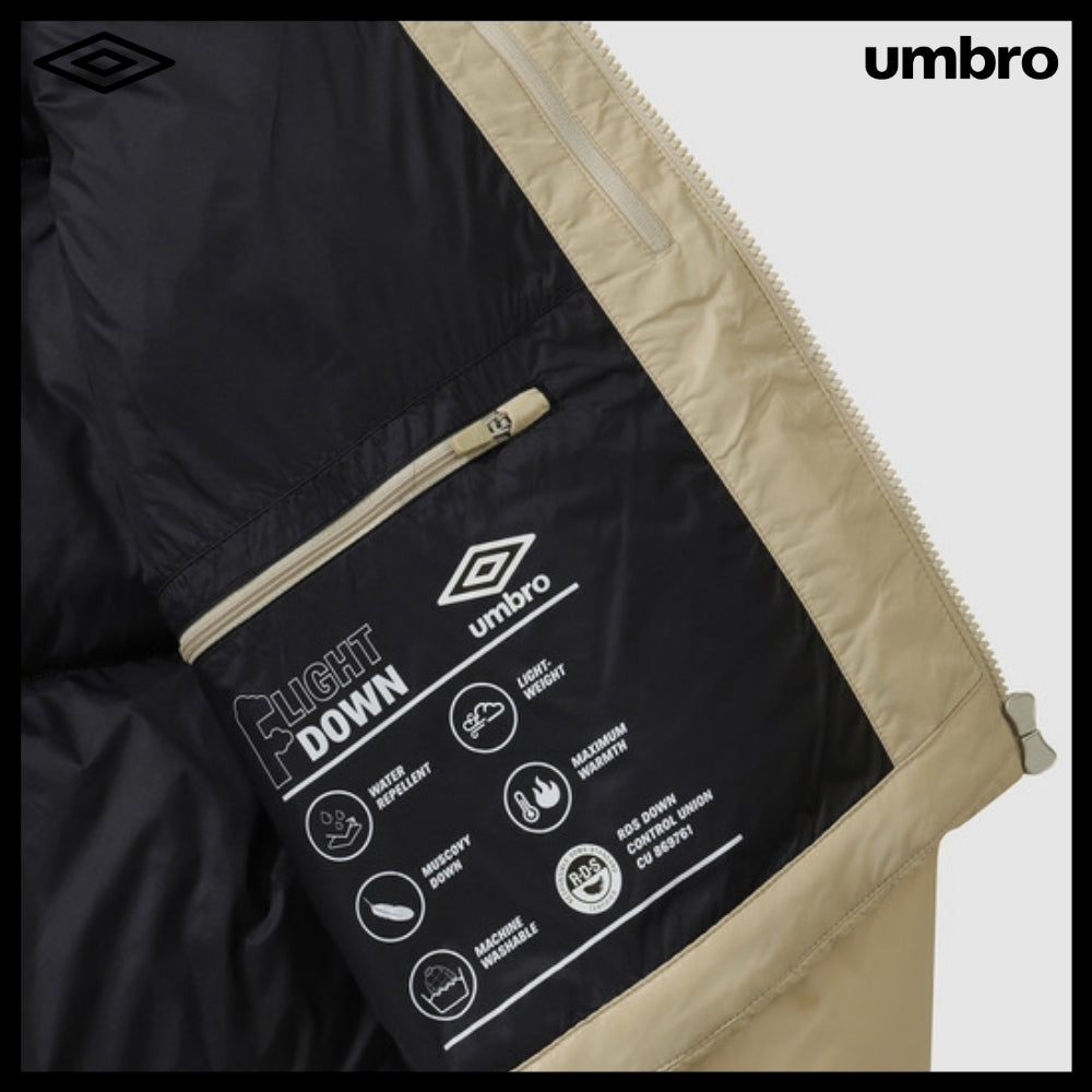 【UMBRO】 WOMEN'S NEO FLIGHT SHORT DOWN JACKET 4COLOR