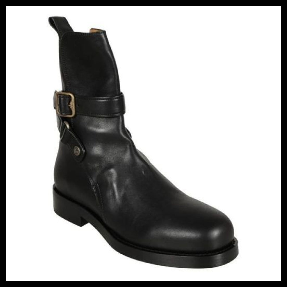 【BURBERRY】Black ankle boots