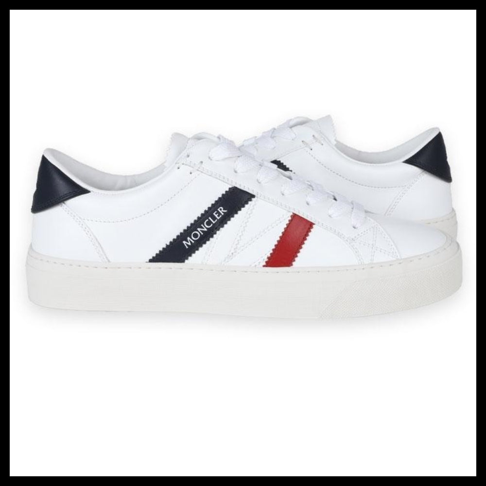 【MONCLER】 Mens Monaco 2 Sneakers White