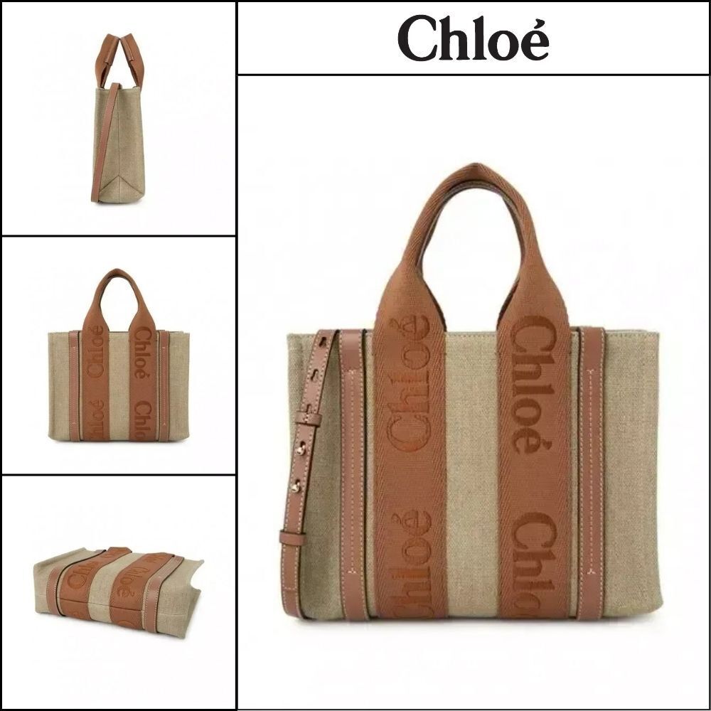 【CHLOE】Small Woody Tote Bag