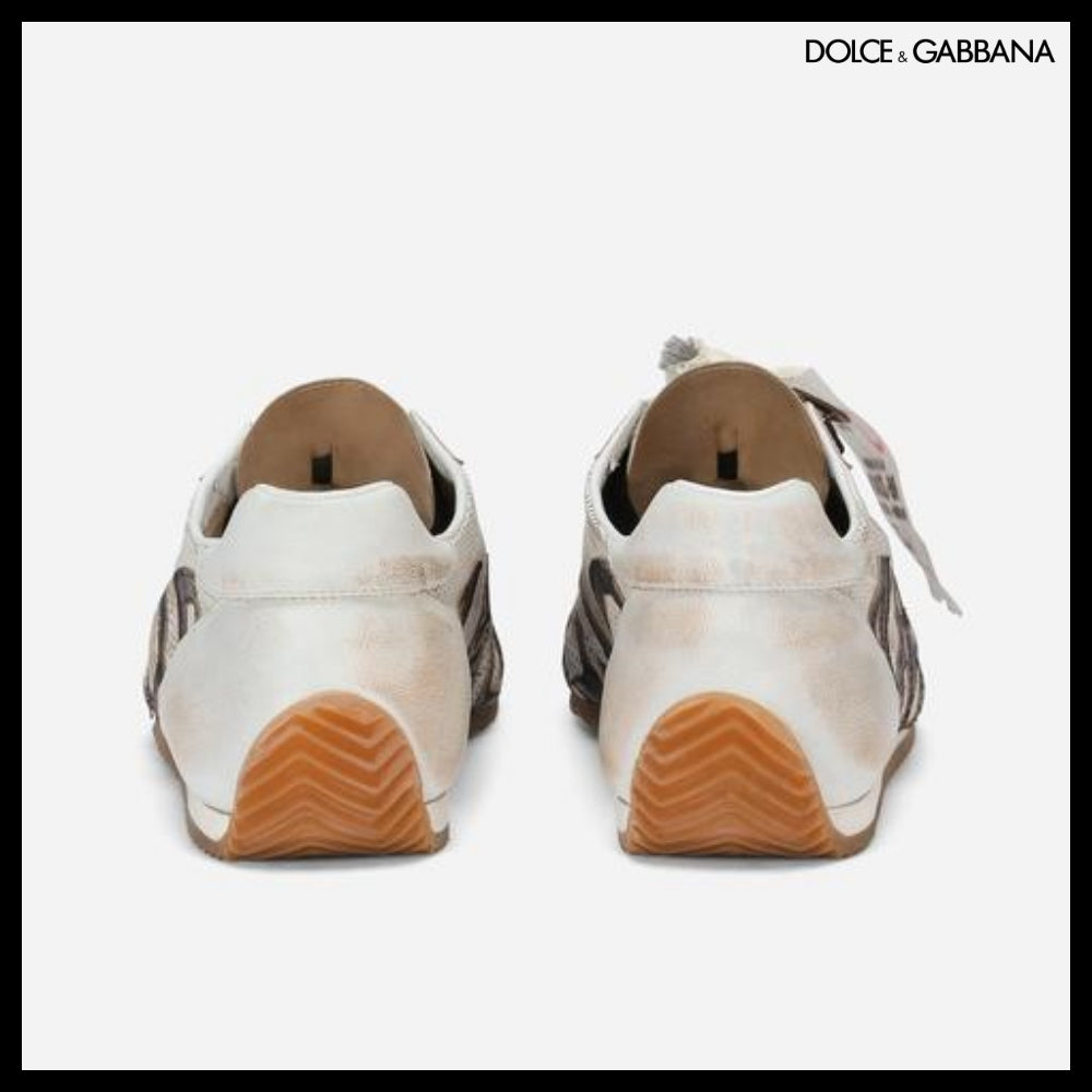 【Dolce & Gabbana】KANGAROO LEATHER THAILANDIA SNEAKERS 9697