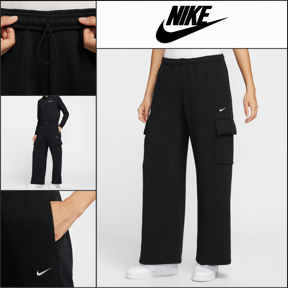 【NIKE】Sportswear Phoenix Fleece Cargo Sweatpants W Black