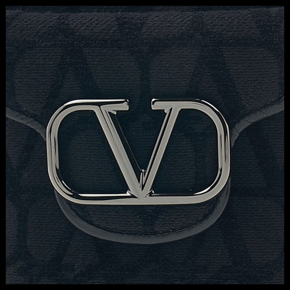 【VALENTINO】Iconography V Logo Crossbody Bag