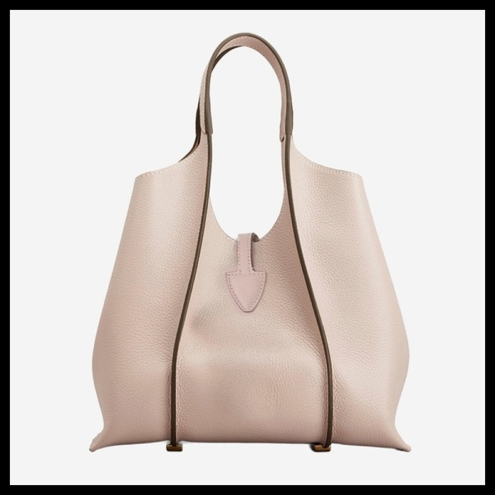 【TOD'S】Pink Leather Shoulder Bag