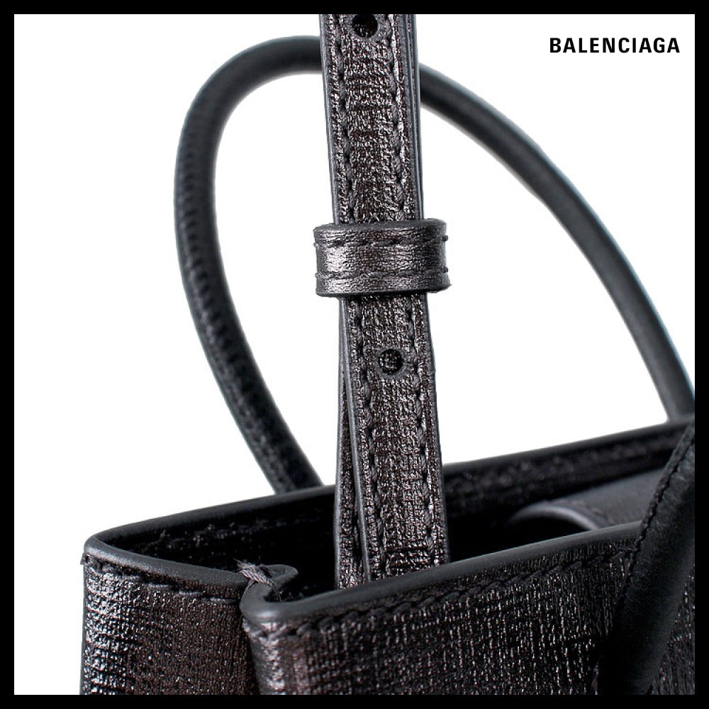 【BALENCIAGA】Shopping Phone Holder Enlarged Balenciaga Grey