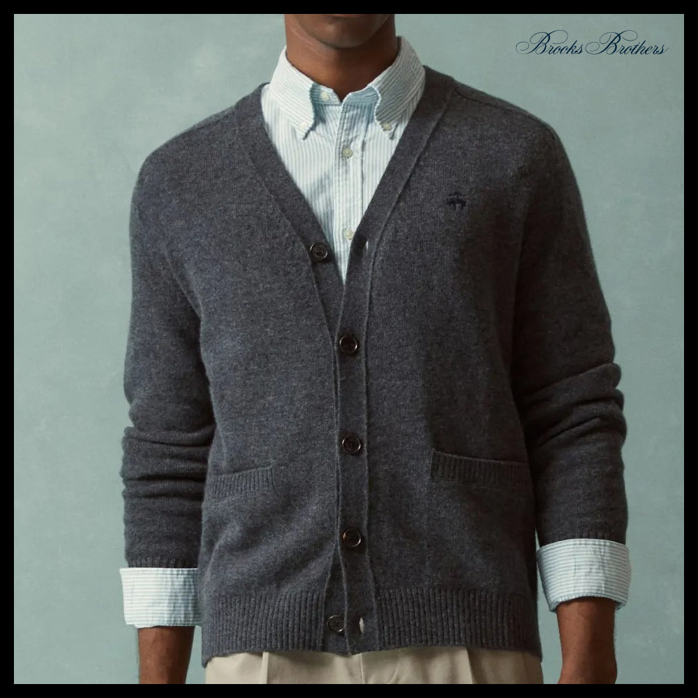 【Brooks Brothers】Wool Cardigan 5Colors