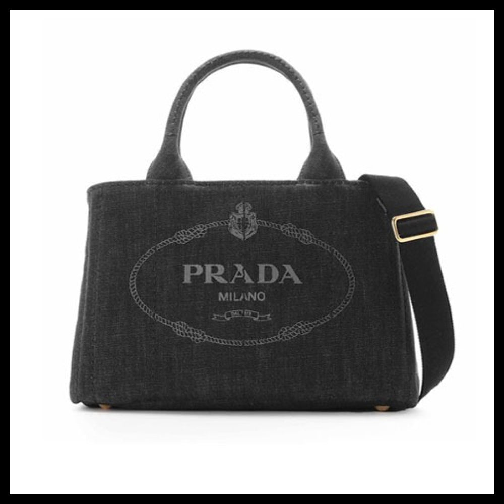 【PRADA】Denim Tote Bag