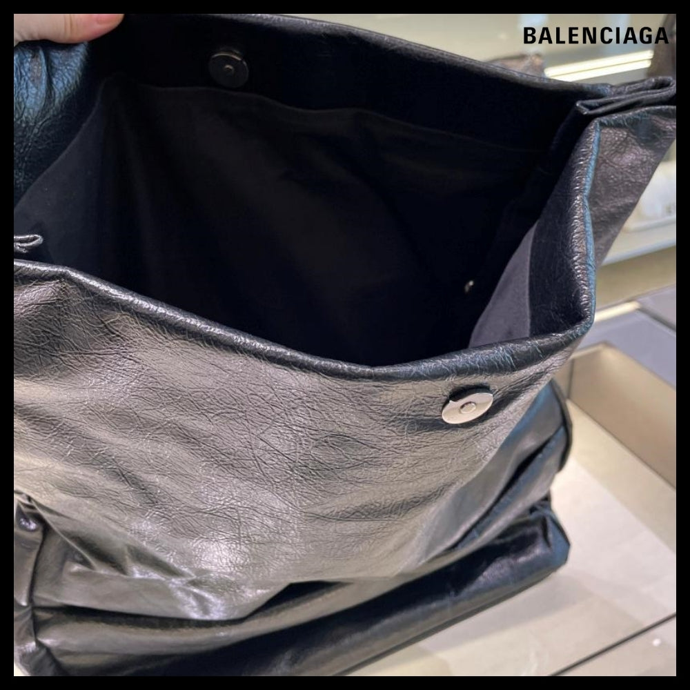 【BALENCIAGA】Monaco Large Chain Bag Black
