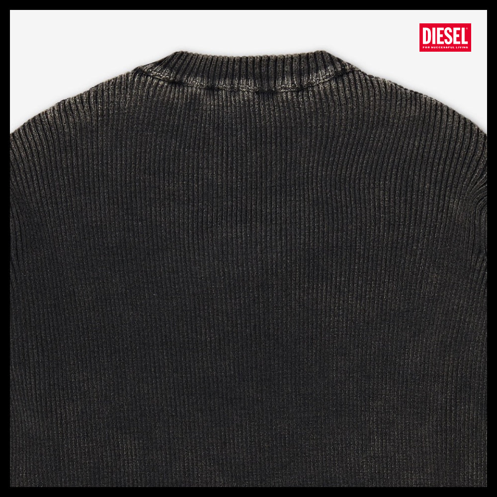 【DIESEL】M-Ancorex Knit Caviar Black