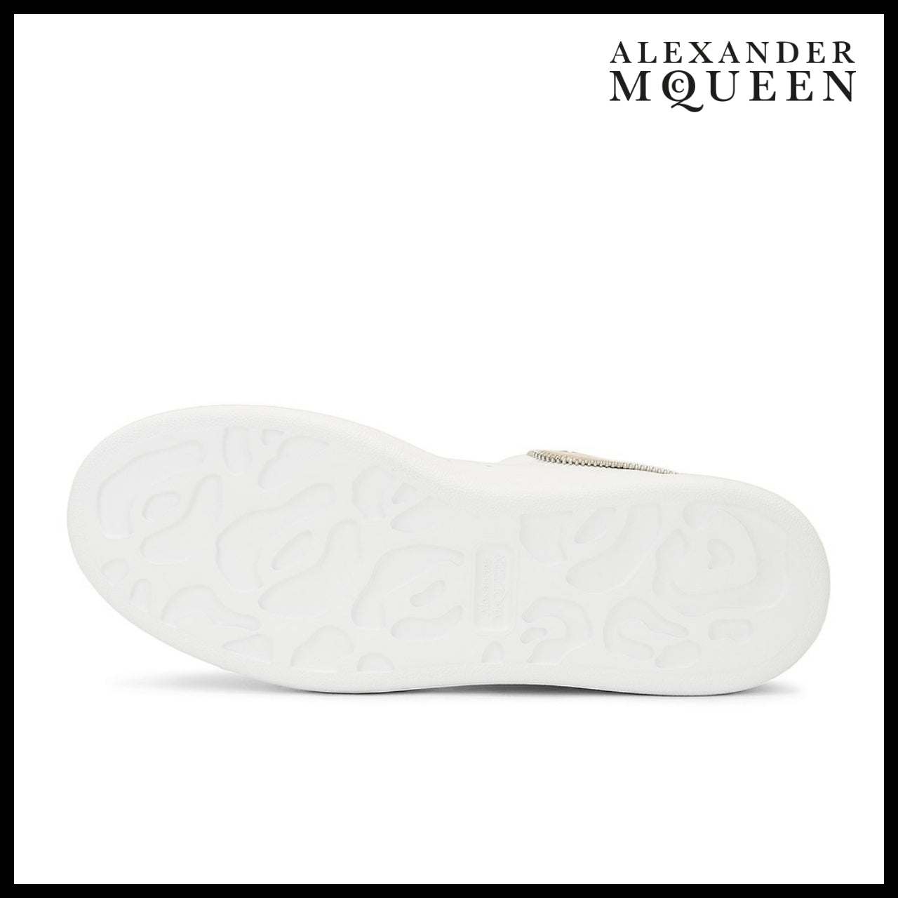 【Alexander Mcqueen】Oversized Sneaker Silver Foil Logo