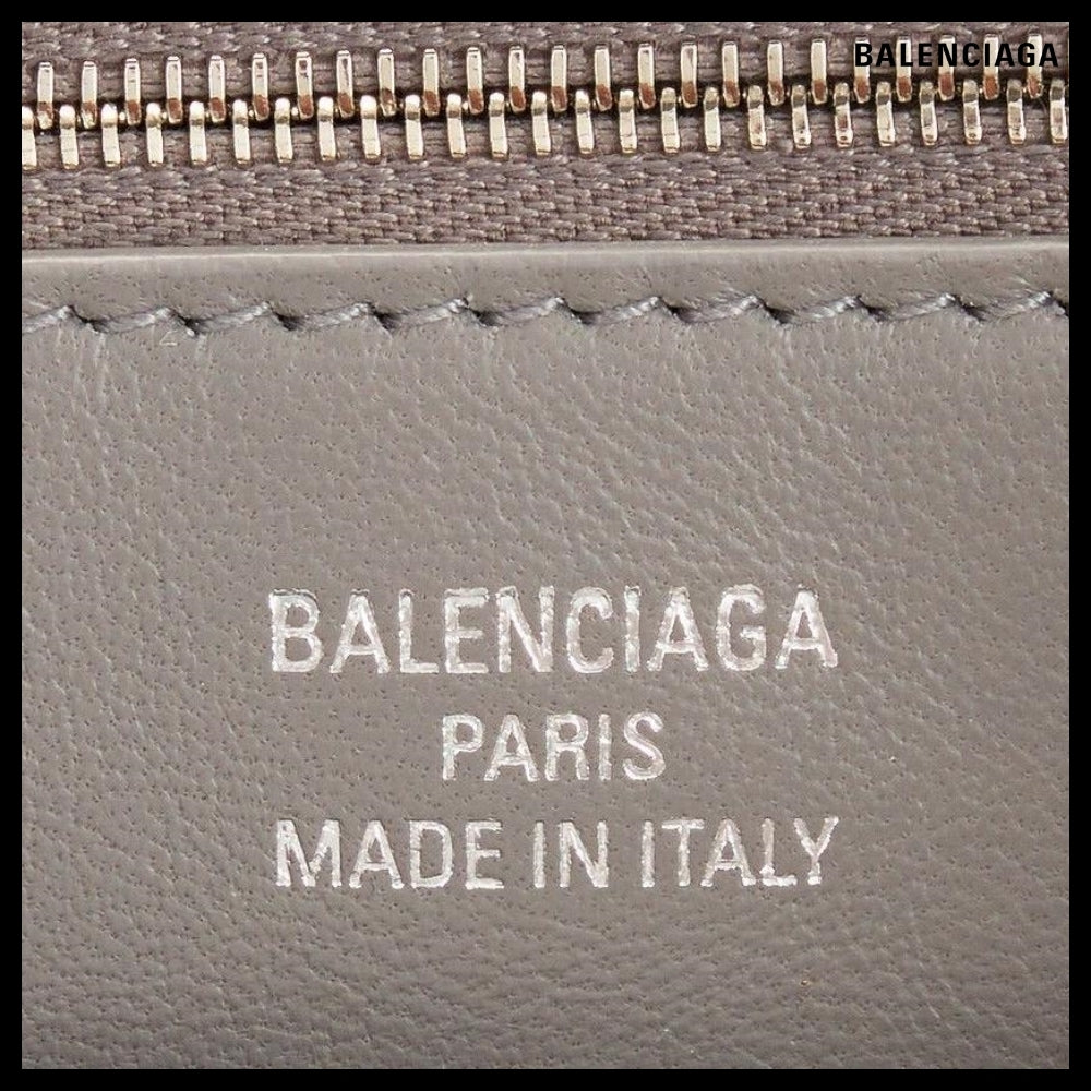 【BALENCIAGA】Monaco Sling Bag Grey Strass