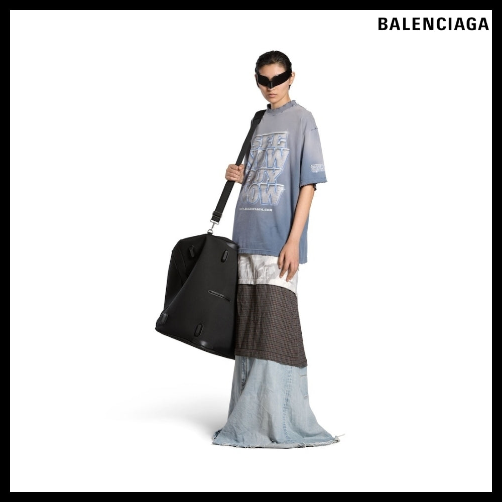 【BALENCIAGA】SNBN Medium Fit T-Shirt Blue