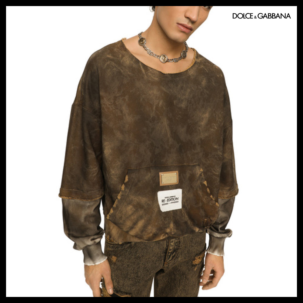 【Dolce&Gabbana】SWEATSHIRT CLASSIC G9AOXTG7H3JS9000