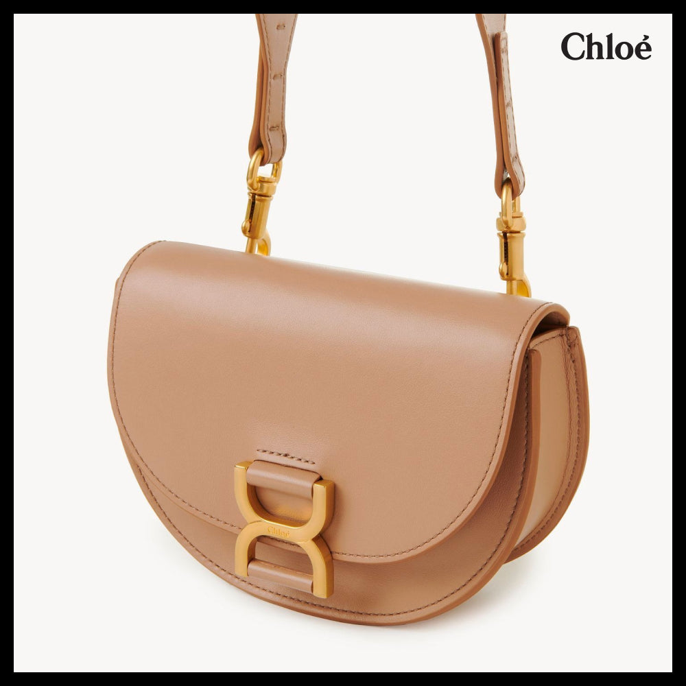 【Chloe】Marcie Flap Bag Light Tan