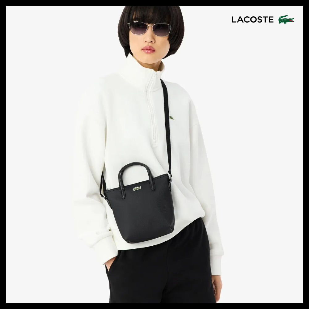 【LACOSTE】Women's L.12.12 Strass Size Mini Crossbody Bag