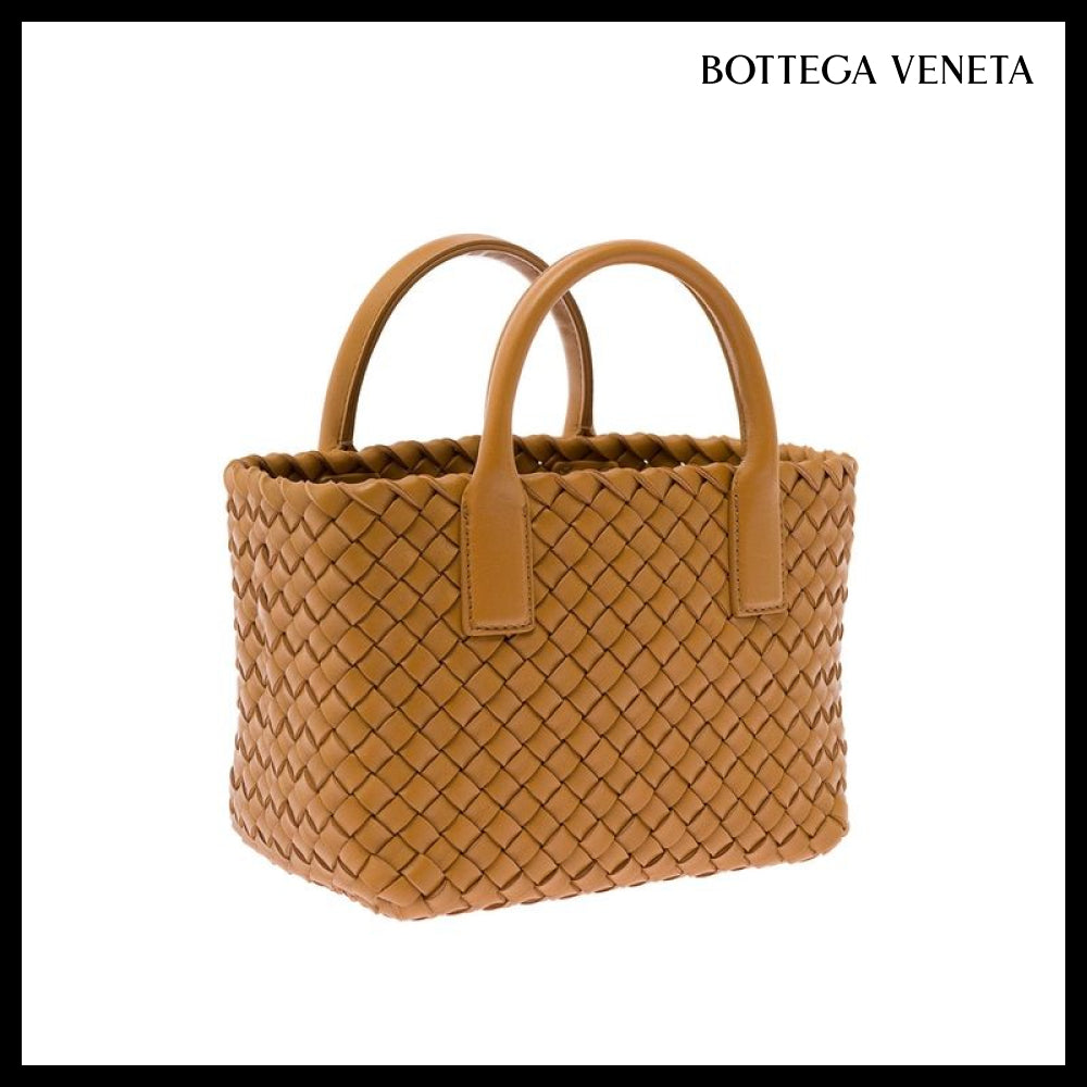 【BOTTEGA VENETA】CABAT イントレチャート レザー ミニ トート