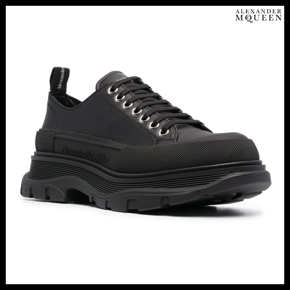 【Alexander Mcqueen】Tread Slick Sneakers Black